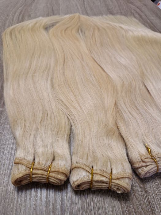 Естествена коса - висок клас, рус цвят