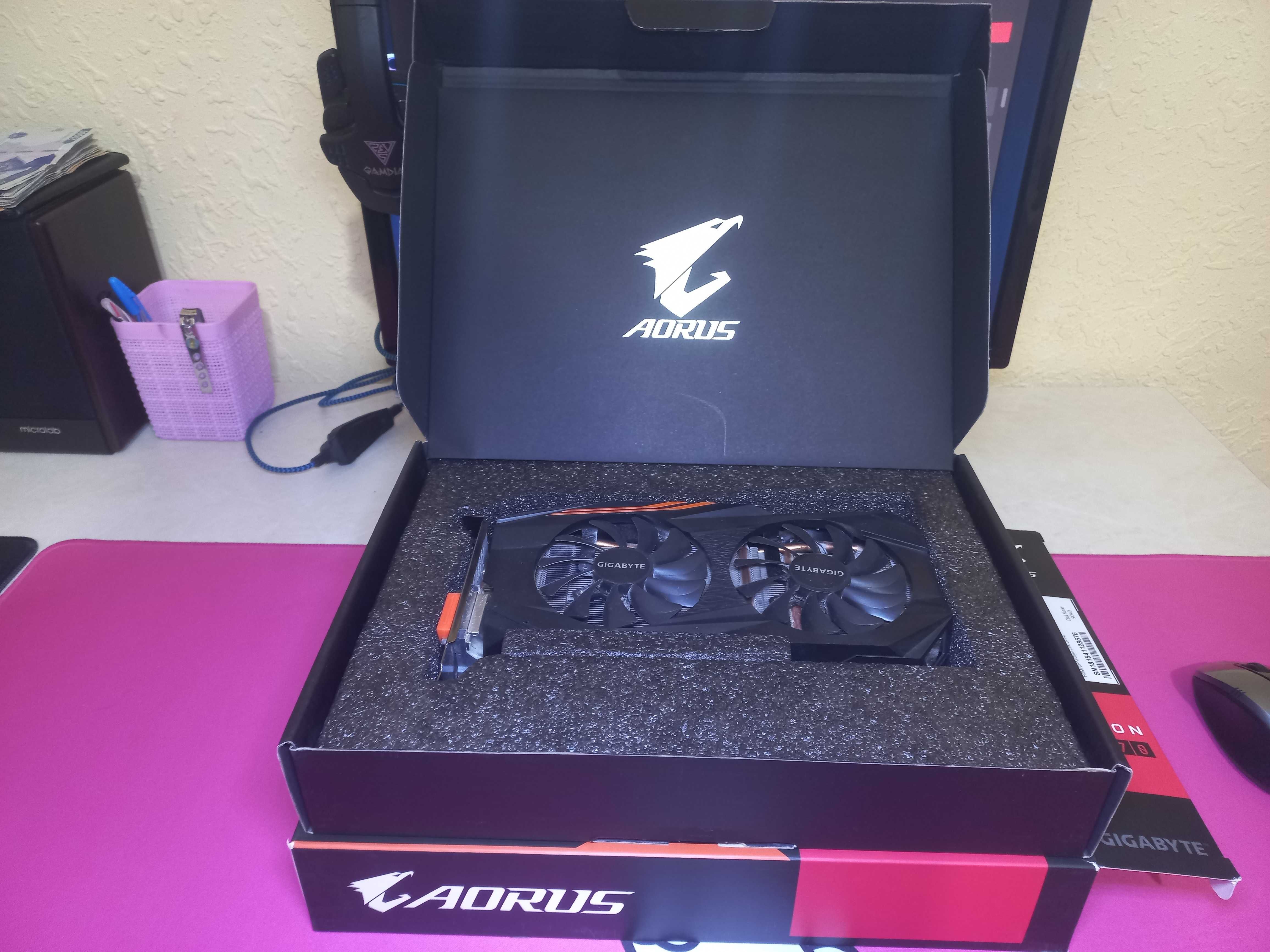 Видеокарта AORUS Radeon RX570 4Gb/DDR5 256bit