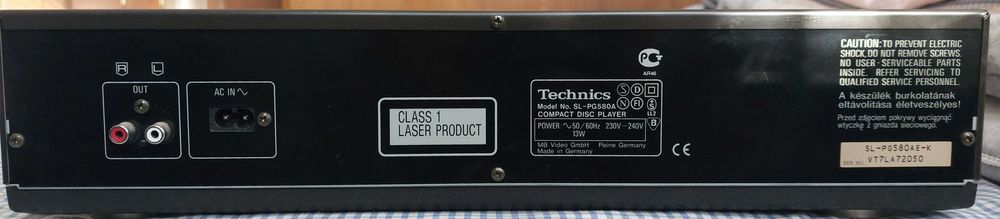Technics SL-PG580А