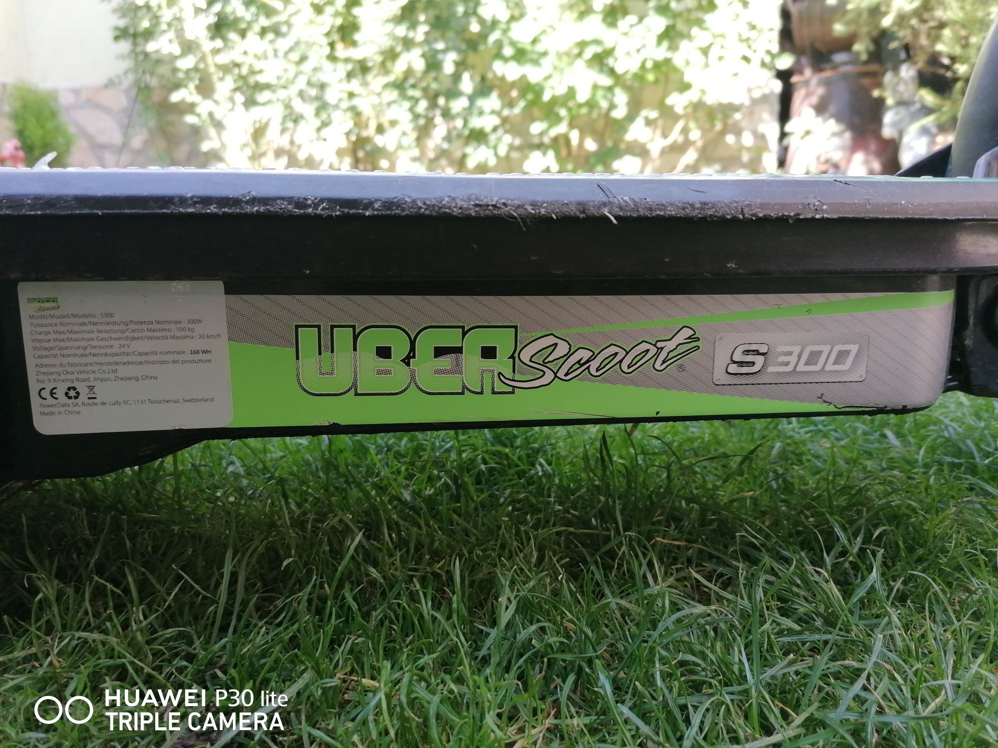 Електрическа тротинетка UBER SCOOT S300