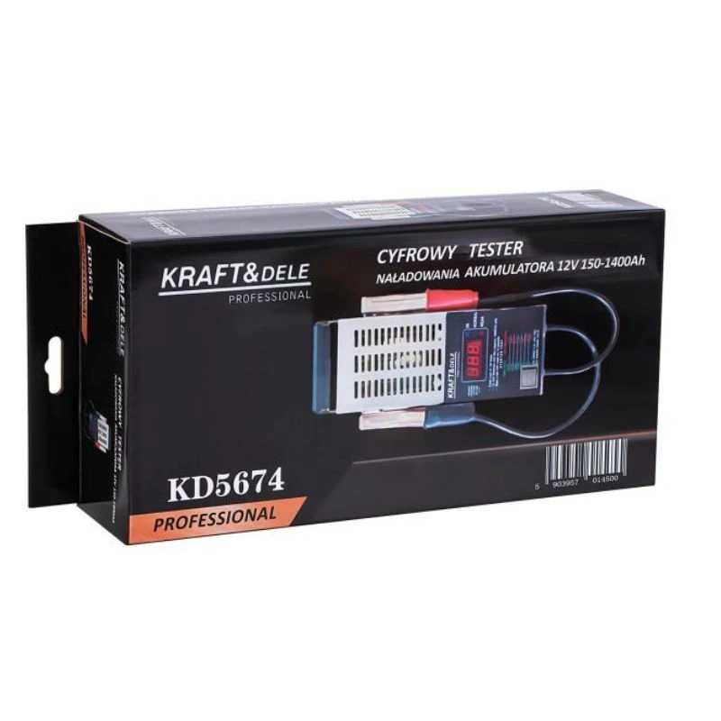 Дигитален тестер за акумулатор батерии 12V 150-1400A
