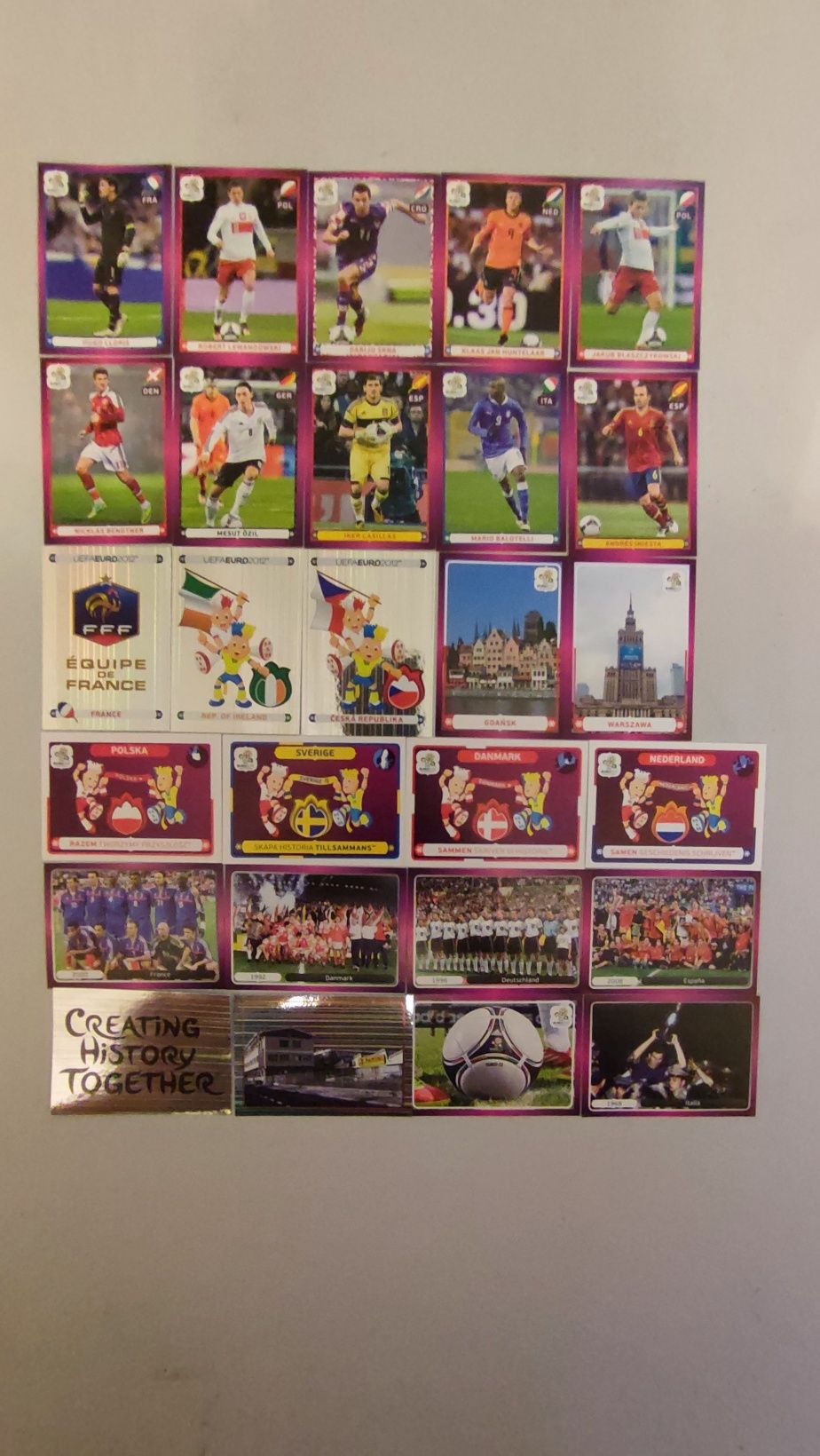 Panini стикеры Euro 2012
