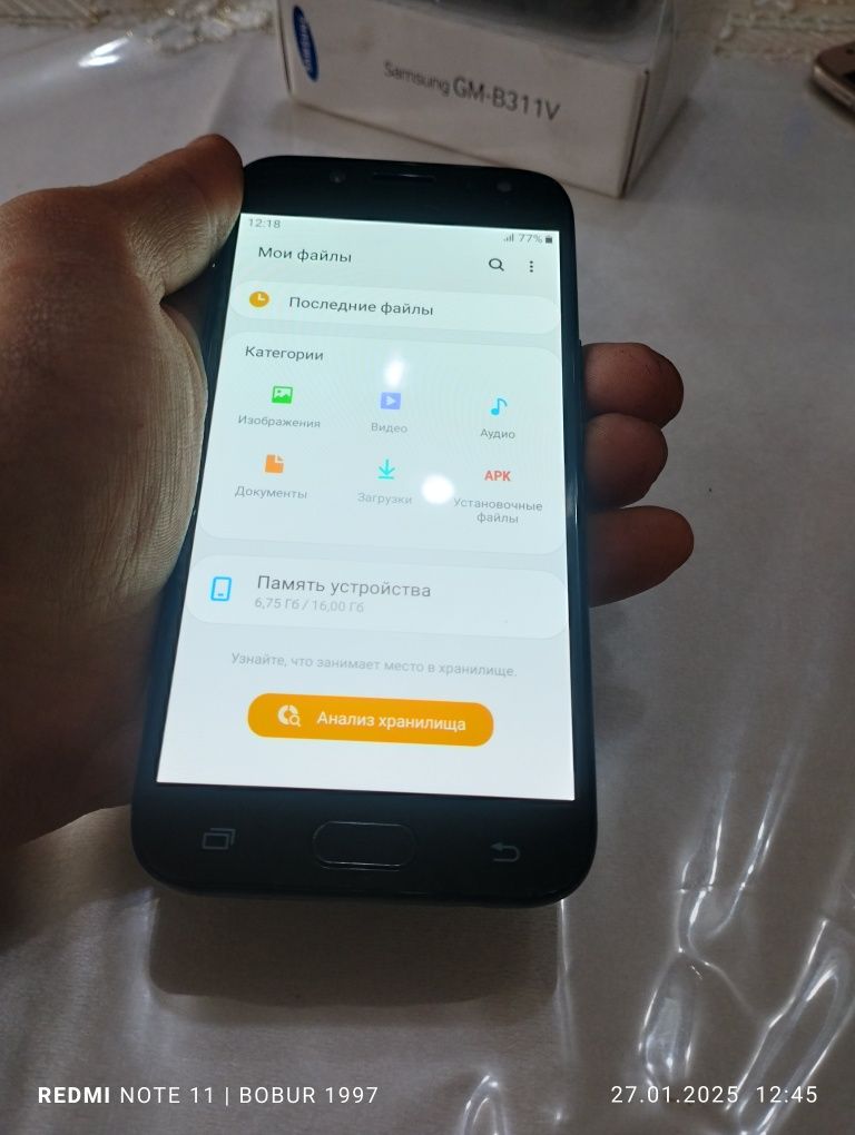 Samsung J5 telefon