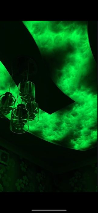 Декоративные облака на потолке