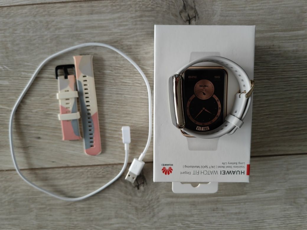 Huawei watch fit elegant smartwatch cadran oțel