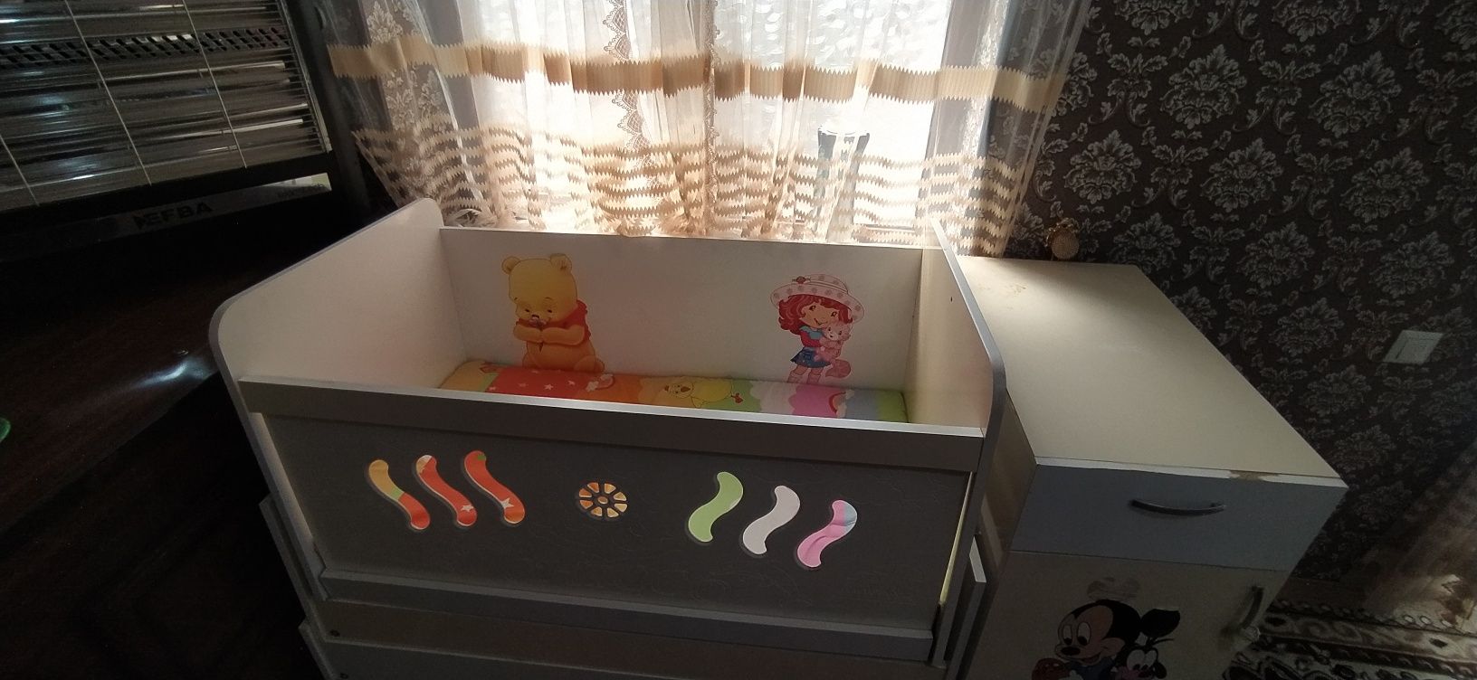 Детский манеж кровать
