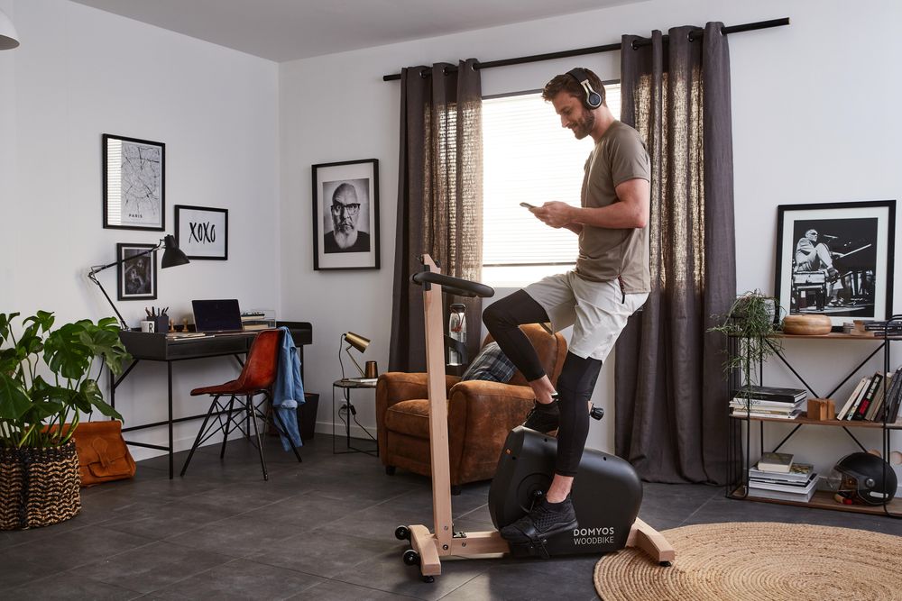 Bicicletă de apartament Woodbike (parte - produs resigilat Decathlon