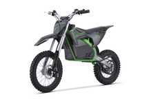 Motocicleta electrica E-Dirtbike Serval VX 1600W 14/12 48V 15Ah  verde
