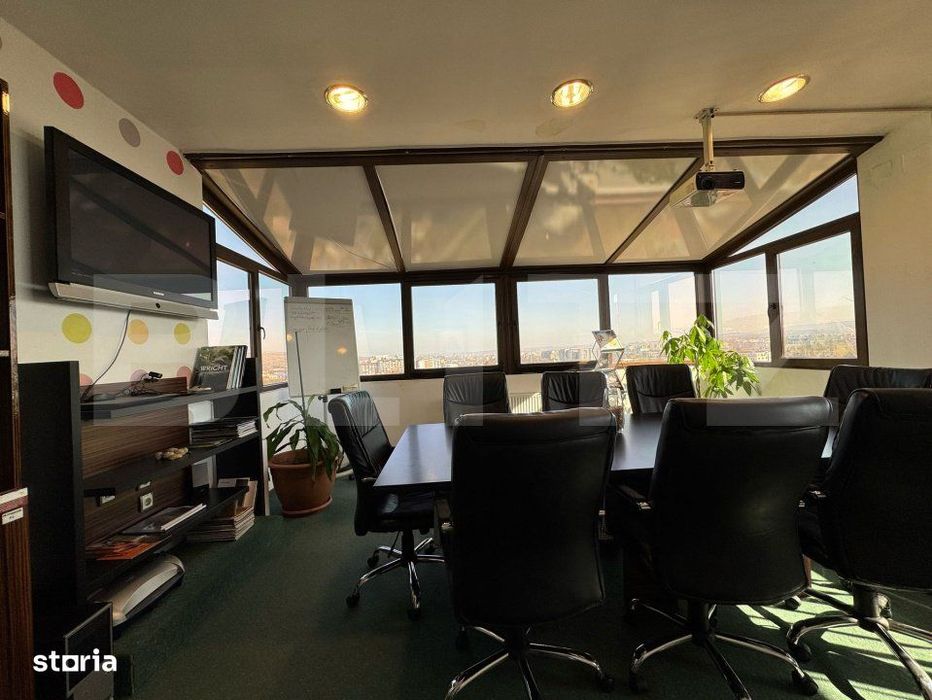 Birou modern, parcare cu bariera, zona cu acces facil, zona Dambul Rot