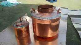 Vand cazane din cupru alimentar pentru tuica / palinca marimi diverse