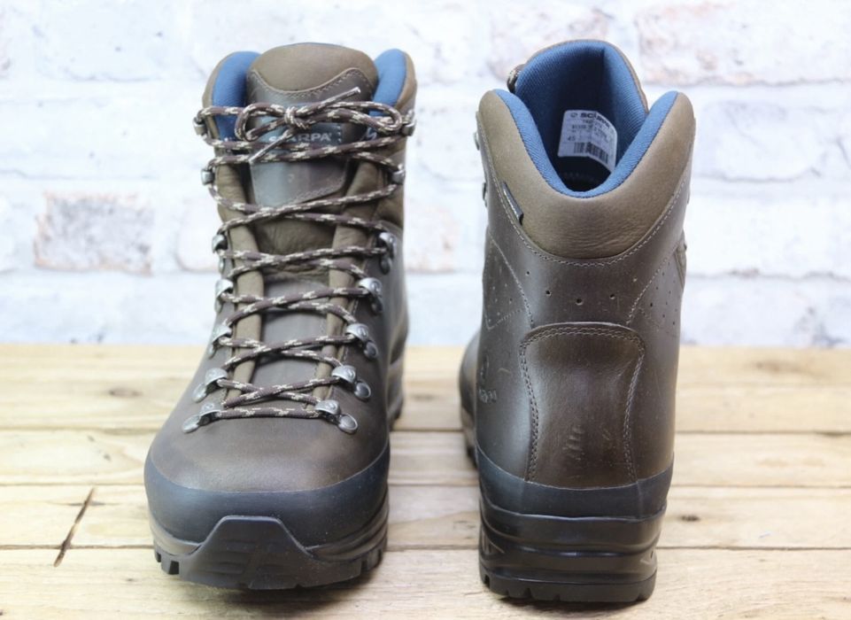 Bocanci piele Scarpa Trek GTX 45 nu meindl lowa la sportiva kayland