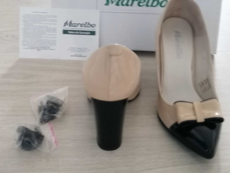 Pantofi de piele marca Marelbo