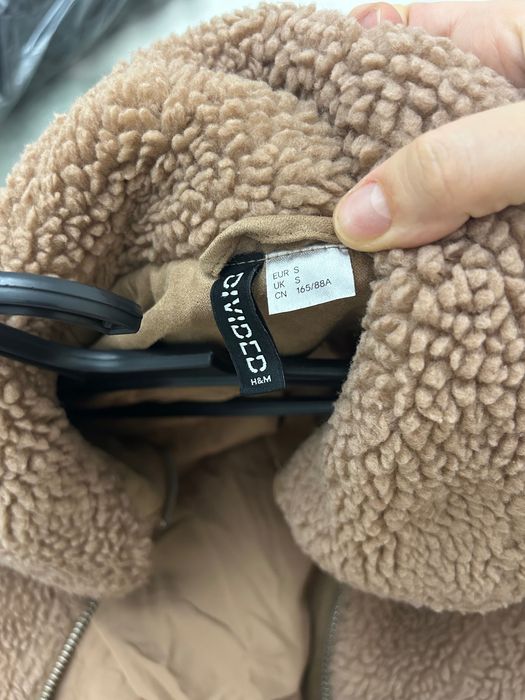 Пухкаво кафяво яке НМ