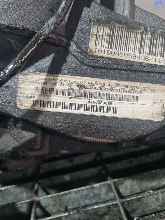 Cutie de Tranfer Grup Fata Mercedes ML W164 Facelift 3.0 D 2008 - 2011 231CP Automata ...