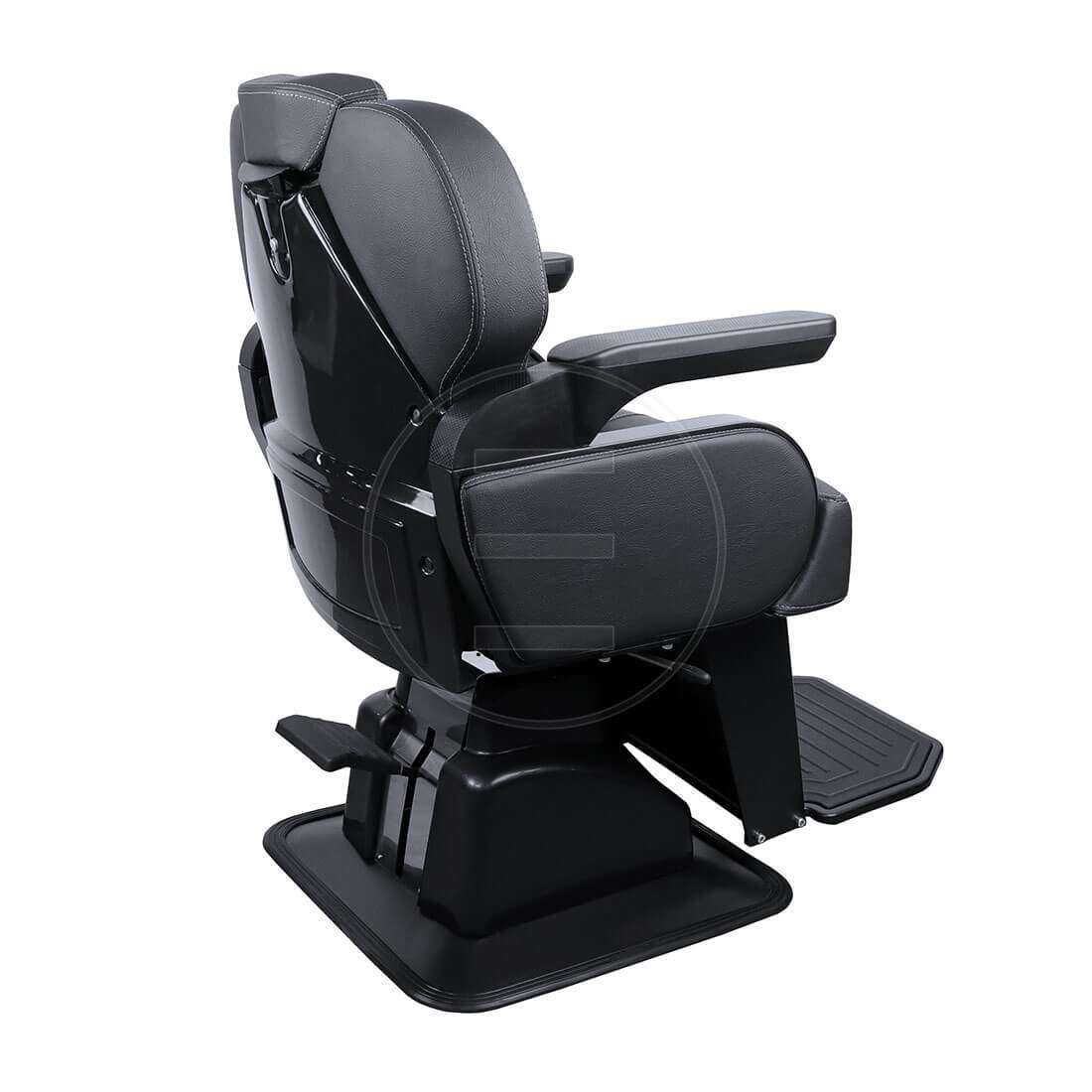 Scaun frizerie / barber chair ALPEDA BOSS BLACK EDITION