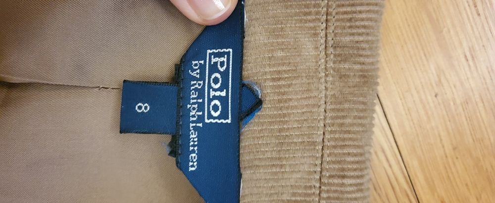 Детско кадифено сако POLO