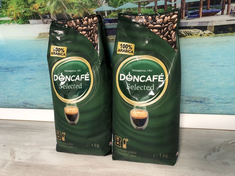 Cafea Boabe Doncafe Selected, 100% Arabica, 1 Kg (transport gratuit)