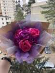 Buchete de flori din satin