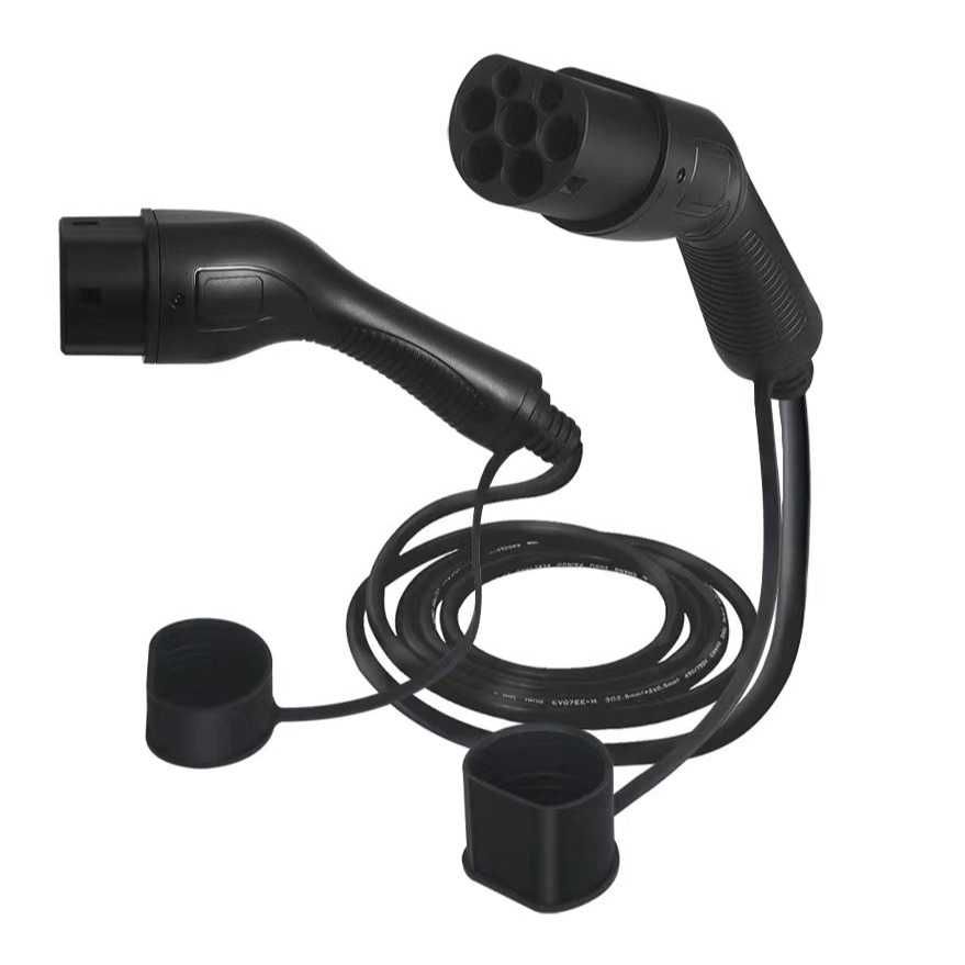 22кВт Кабел Тип 2 За Зареждане на Електромобил Type 2 Charging Cable