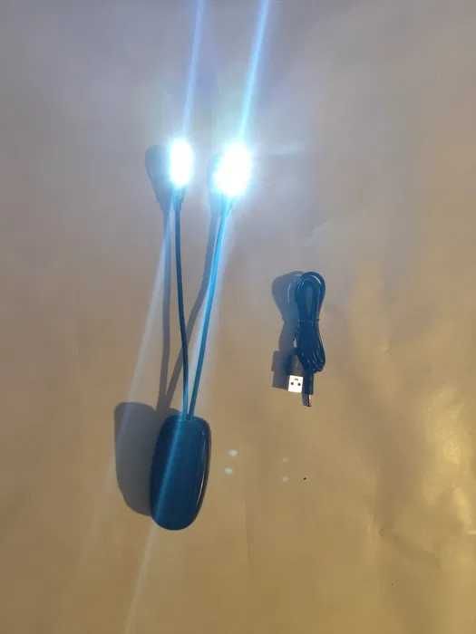 Преносима LED лампа/лампички за четене на батерии/USB