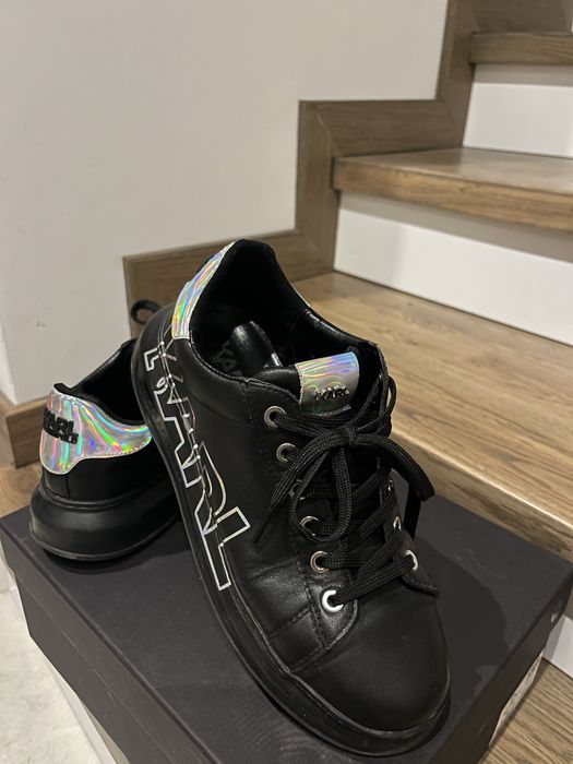 Кожени спортни обувки Karl Lagerfeld