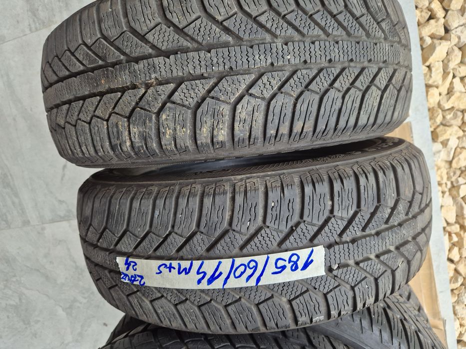 Vând cauciucuri 185/60/14 M+S 2 buc imp Germania//Dot 2024// Semperit