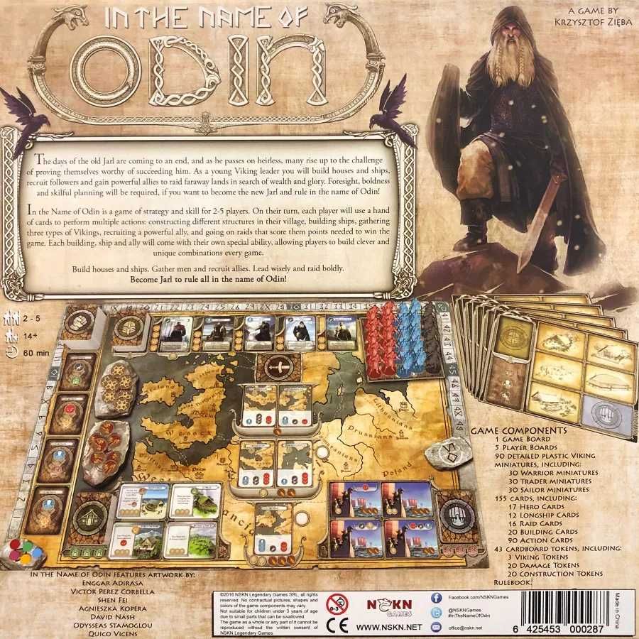 "In the Name of Odin" - board game joc de societate