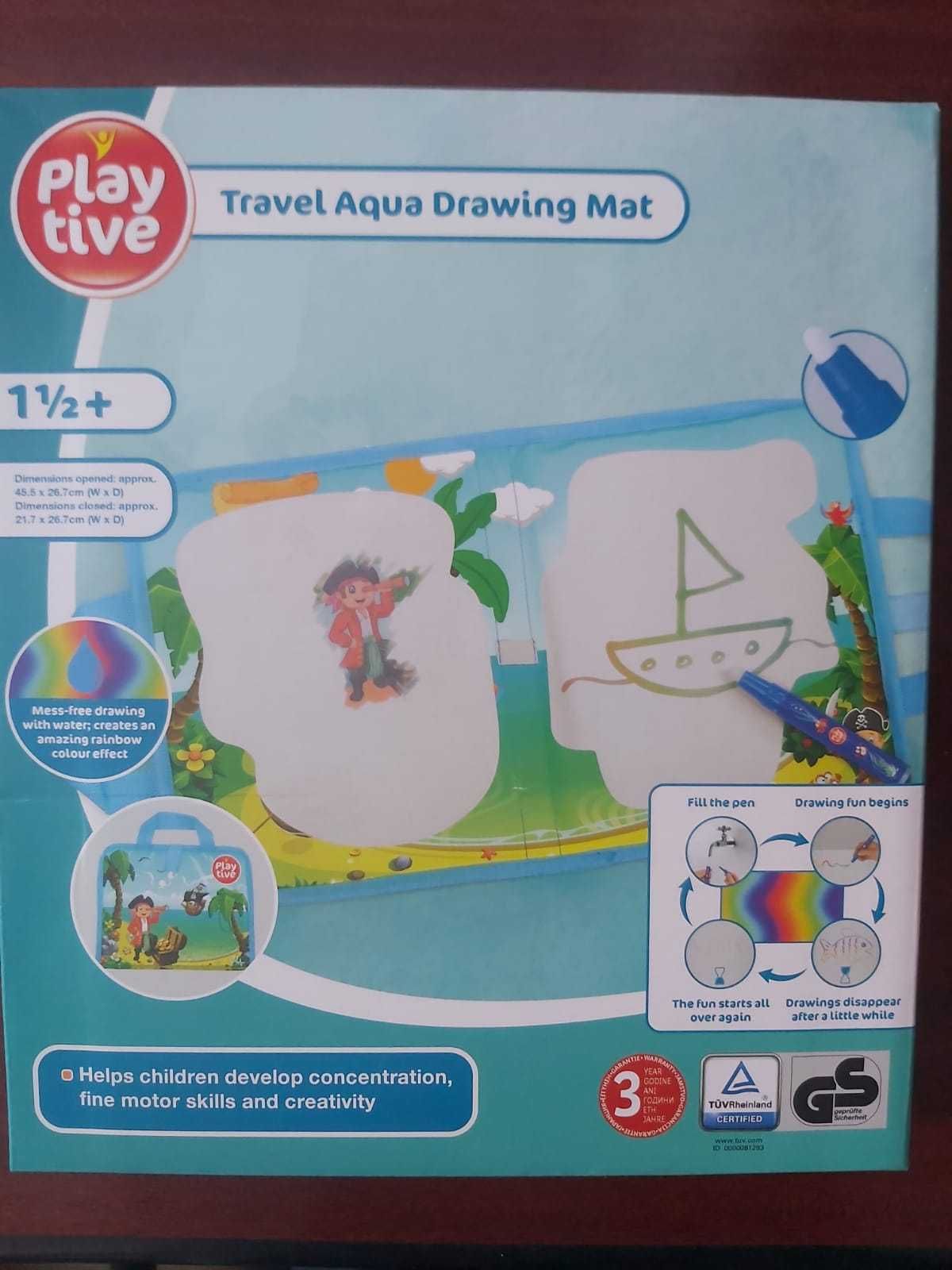 Jucarii copii puzzle, joc magnetic, suport desen cu creion apa