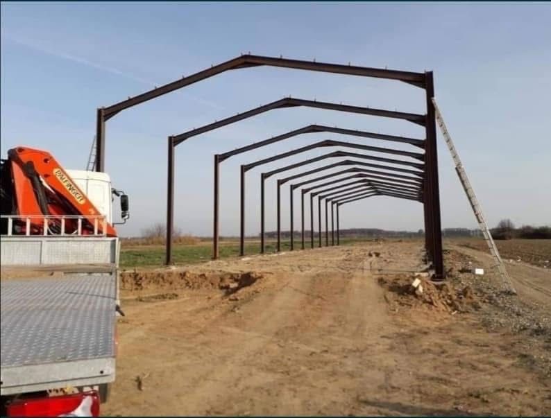 Vand hale structuri metalice