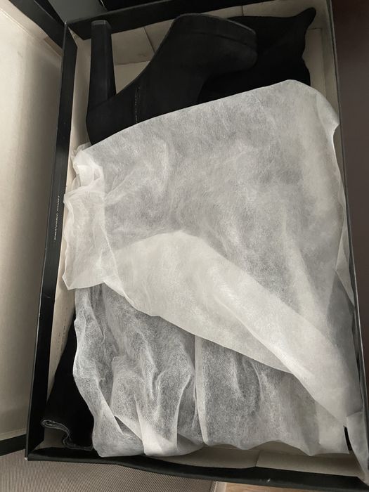 Cizme piele intoarsa