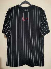 Karl Kani Centr Logo/ Striped T-Shirt Men's.