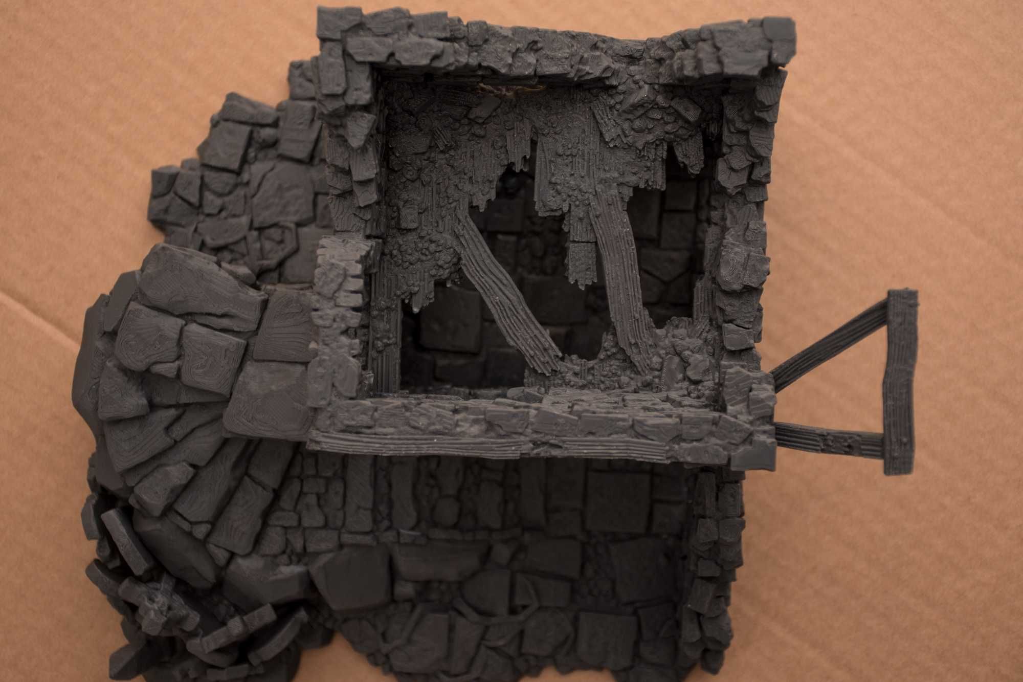 Rickety Lodgings - 3D Printed Terrain for TTRPG