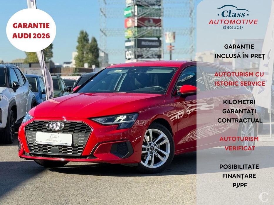 Audi A3 Audi A3 Mhev 30 TFSI - 110 CP - Primul proprietar Istoric Garantie