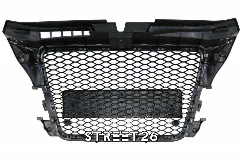 Grila AUDI A3 8P Facelift (2008-2012) RS3 Design Negru Lucios