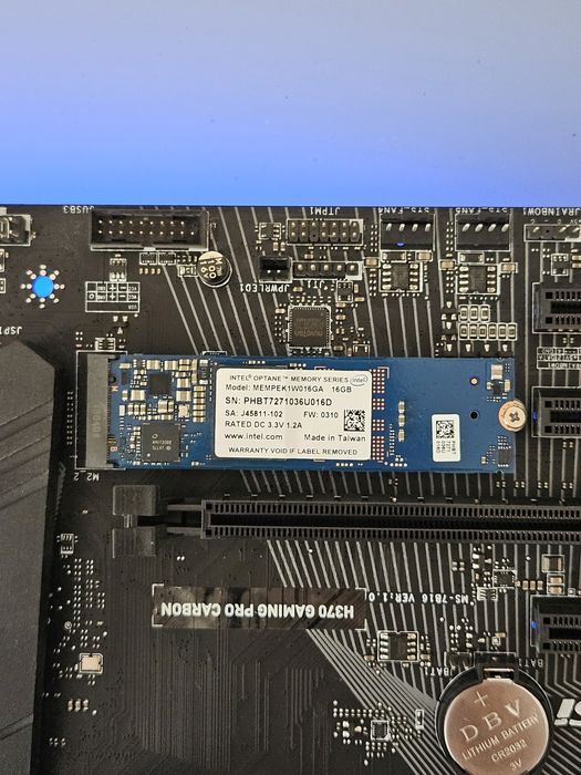 Kit I7 8700 32 GB DDR Msi H370 Carbon Intel Optane
