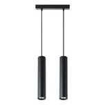 Lustra pendul LED 2 X GU10 Keon negru