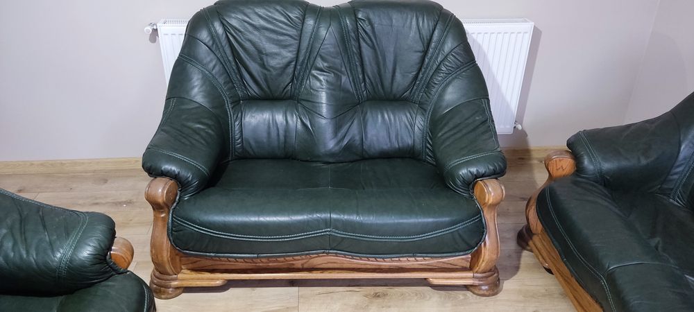 Fotolii 3 2 1 din piele naturala