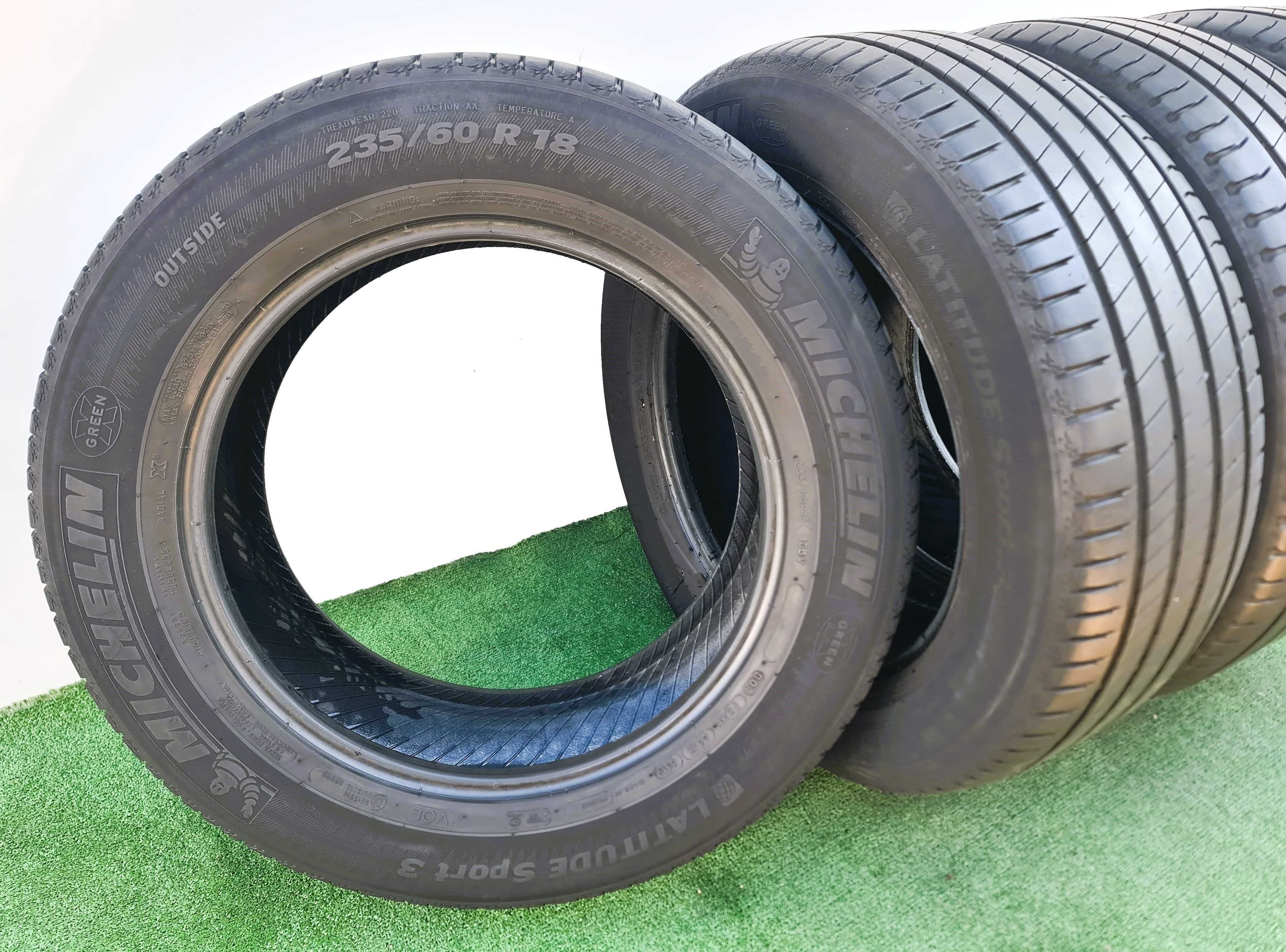 4бр. 235/60/18 MICHELIN Latitude Sport 3- летни