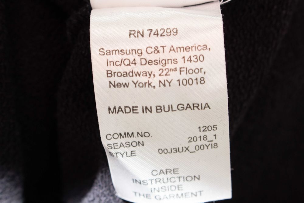 Diesel дамски черен суичър crop модел лого със звезди M