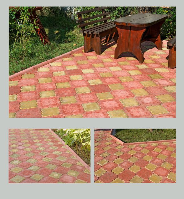Pavaje - Pavele prefabricate din beton pentru gradina. Diverse modele