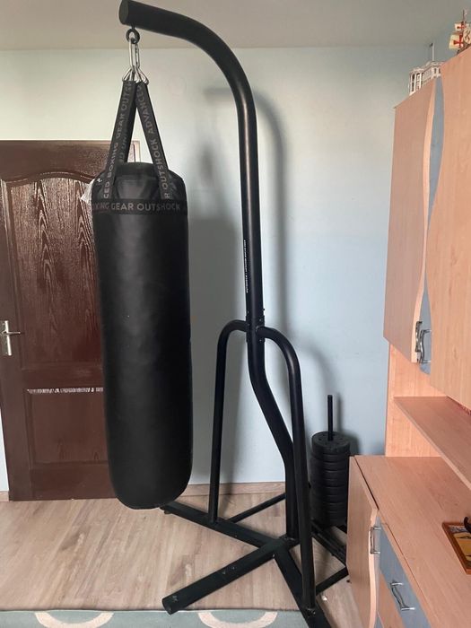 Sac de box cu suport