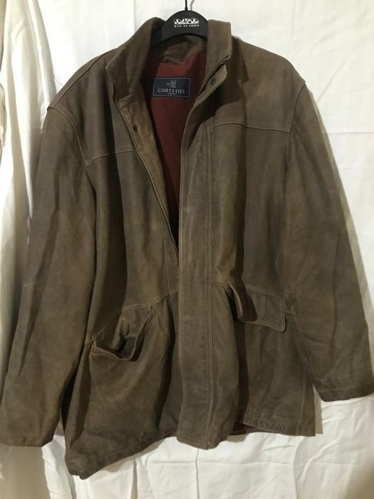 geaca de piele cortefiel