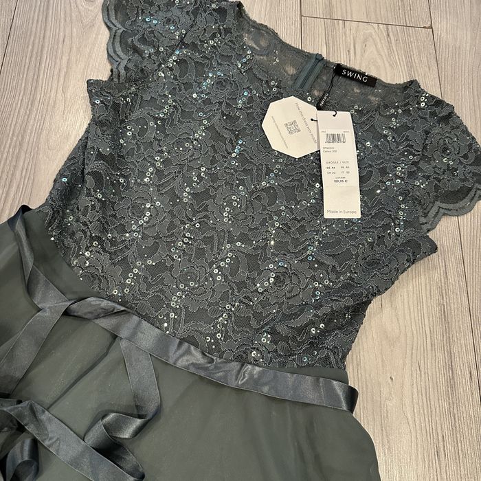 Rochie de ocazie verde SWING XL noua cu eticheta