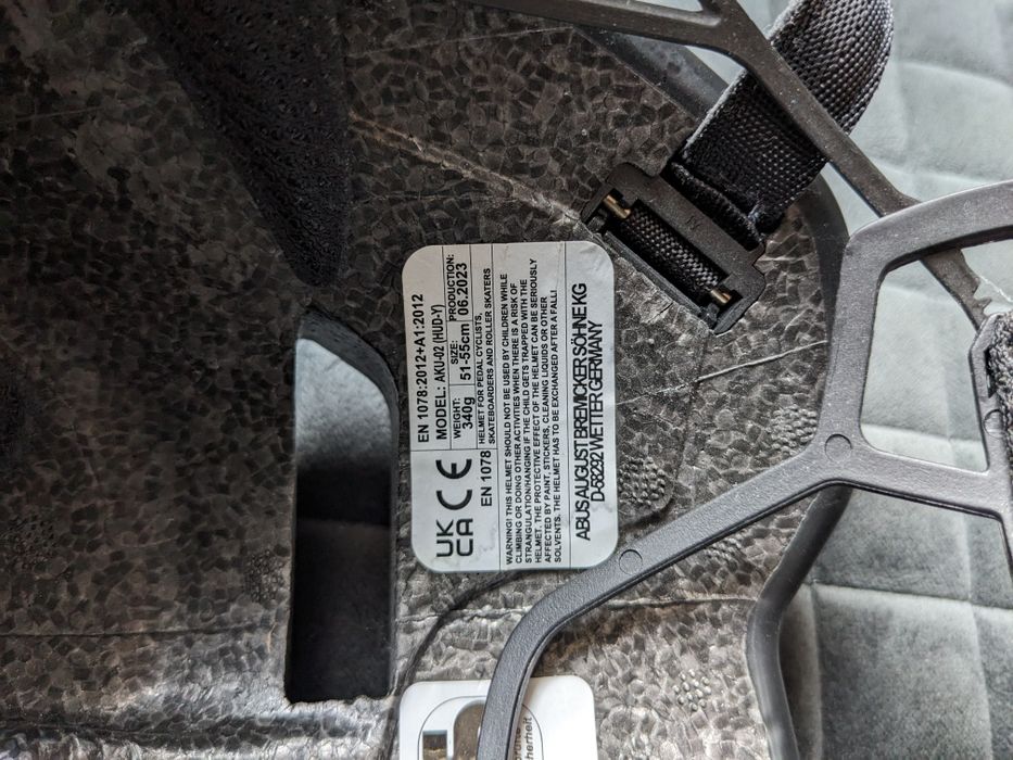 Cască de ciclism Abus Hud-Y Moss Gree Marimea S  51-55 cm