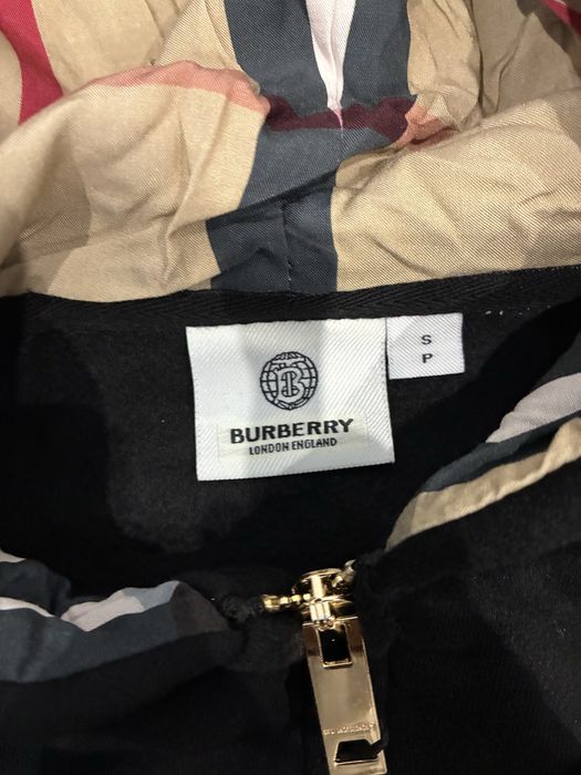 Burberry zip hoodie XS/S
