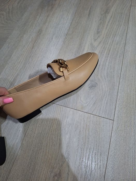 Pantofi loafer il passo din piele naturala noi