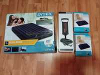 Saltea Intex+2 perne+pompa 152×203×25cm