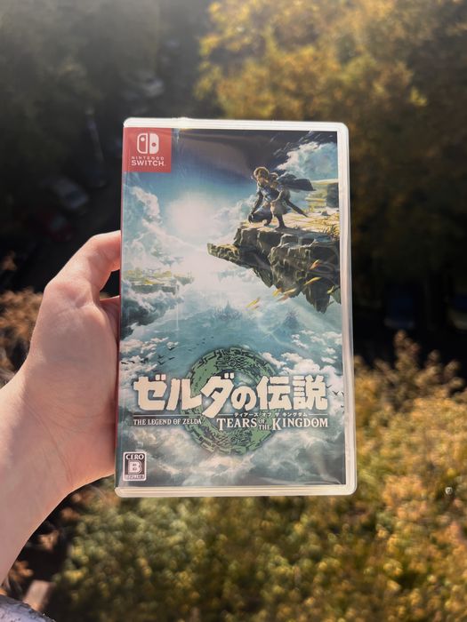 Legend of Zelda Tears of the Kingdom Nintendo Switch