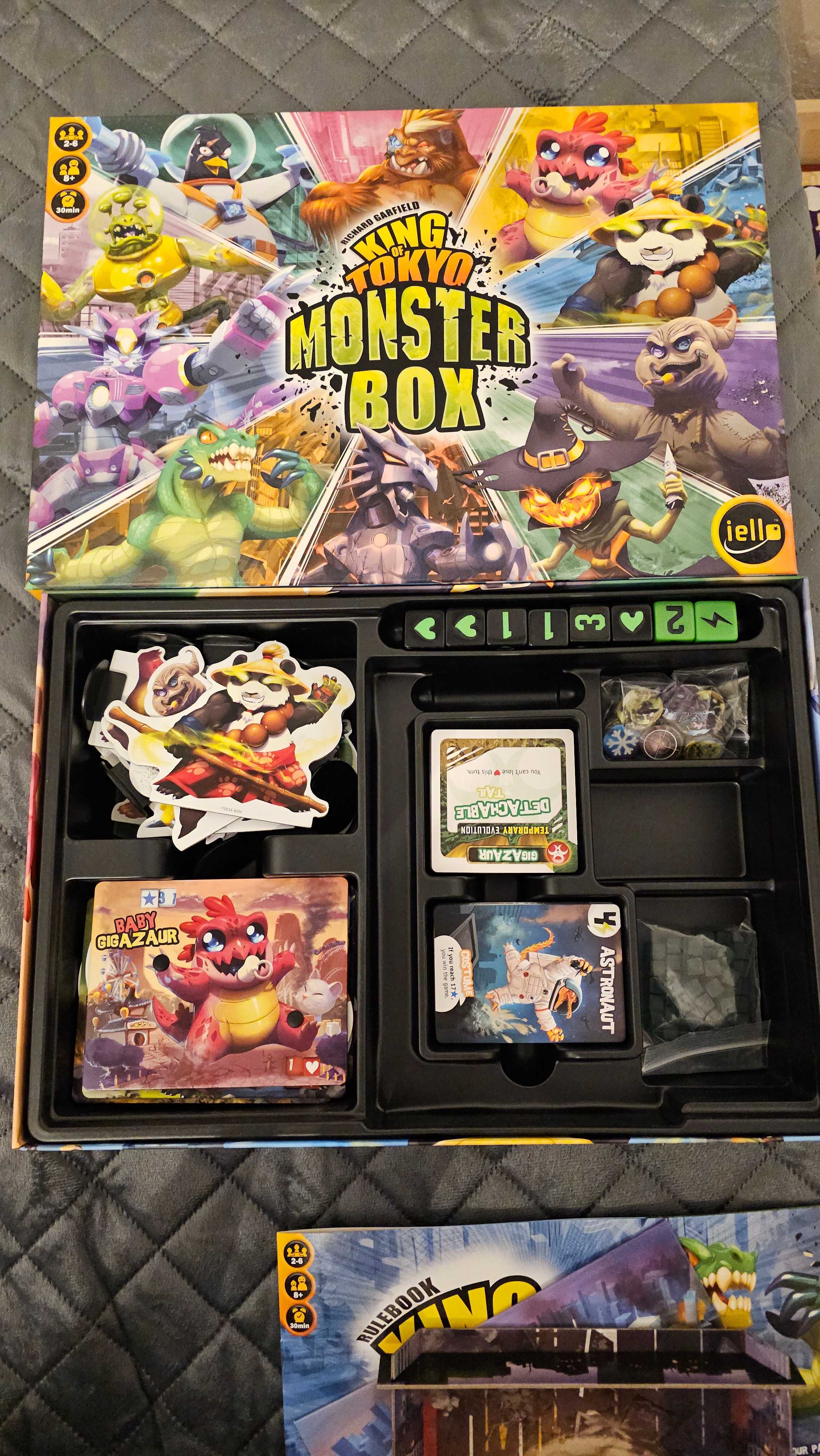 Настолни игри:  Celestia, Hai Alarm, King of Tokyo:Monster box