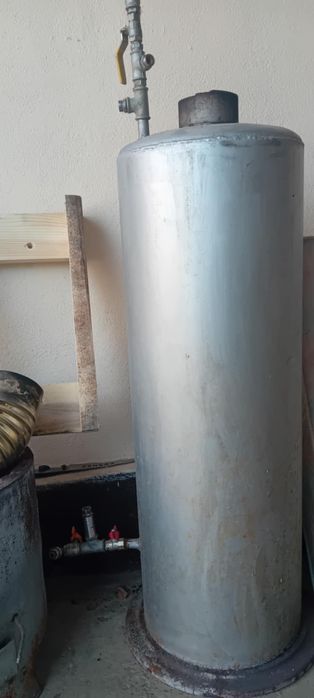 Cazan de baie cu focar